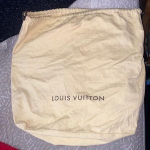 Louis vuitton large dust bag